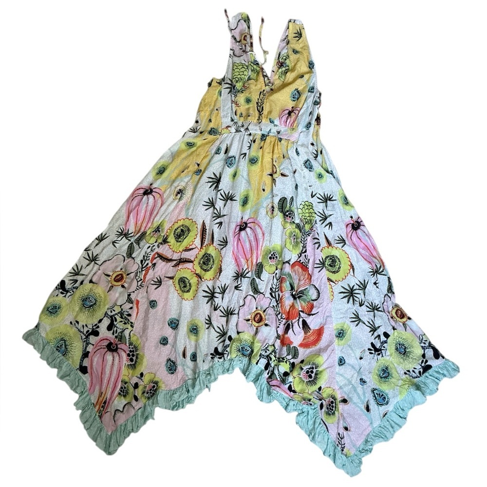 Anthropologie Yellow Floral Dress - Picture 13 of 15